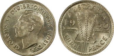 1950(m) 3D KM-44  Ag MS62