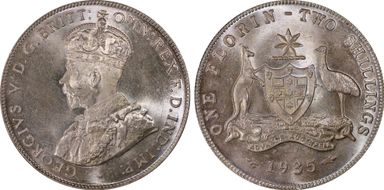 1935(m) Florin MS65+