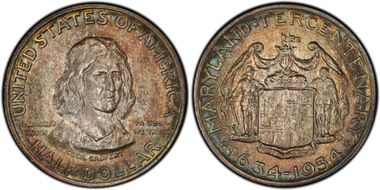1934 50C Maryland MS67
