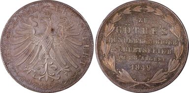 1849 2 Gul KM-333 MS64