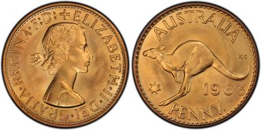 1963 Y. (p) 1D PR65RD
