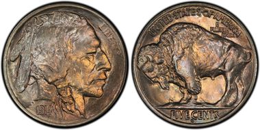 1914-S 5C MS66+