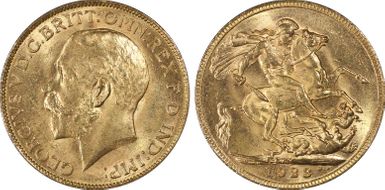 1923-M Sov S-3999 MS64