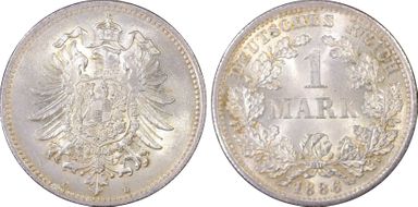 1886-D Mark J-9 MS65