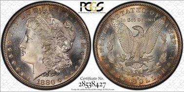 1880-S $1 MS68+