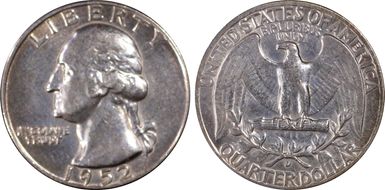 1952-D 25C Large D, FS-501 N1