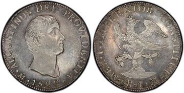 1822-Mo JM 8 R KM-310 Iturbide MS62