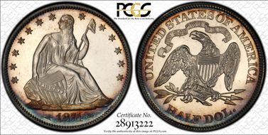 1874 50C Arrows PR64CAM