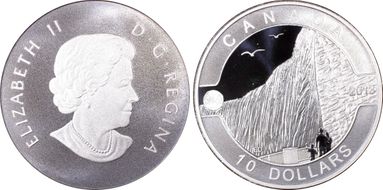 2013 $10 Niagra Falls Matte PR69DCAM