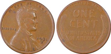 1951-D/D 1C RPM, FS-521 VF35BN