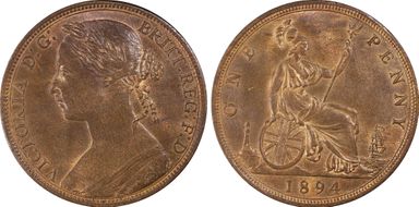 1894 1D S-3954 MS64RB