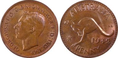 1942 Y. (p) 1D MS64BN