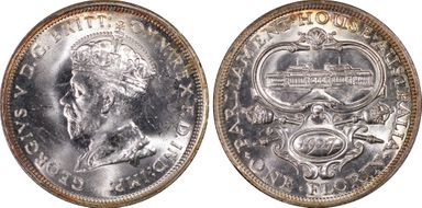 1927(m) Florin Canberra  KM-31 MS64