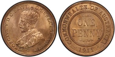 1911 (L) 1D KM-23 MS64RD