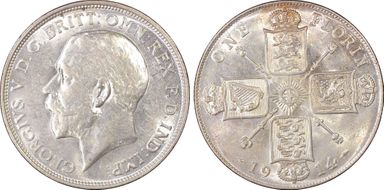 1914 Florin S-4012 AU58