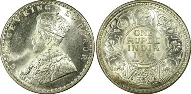 1912(C) Rupee SW-8.17 Prid-208 MS64