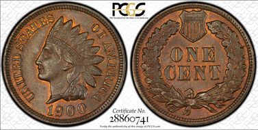 1900 1C RPD FS-301 S-1 (011.751) MS64BN