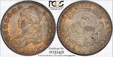 1826 50C AU58