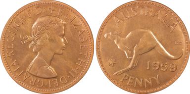 1959 (m) 1D PR65RD