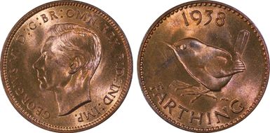 1938 1/4D S-4116 MS64RB