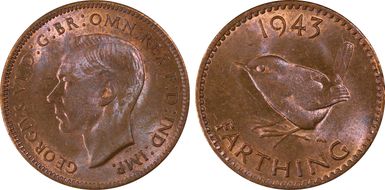 1943 1/4D S-4116 MS64BN