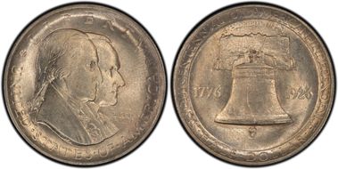 1926 50C Sesquicentennial MS65