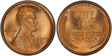 1909 VDB 1C MS67+ RD