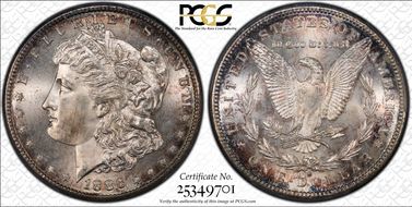 1886-S $1 MS66+