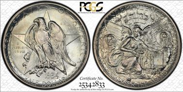 1934 50C Texas MS67+