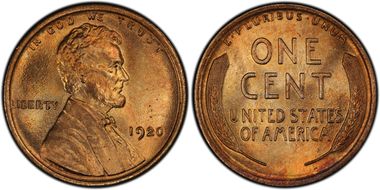 1920 1C MS66+ RD