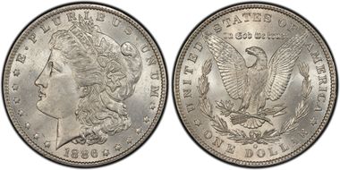 1886-O $1 MS64