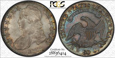 1825 50C O-109 MS63