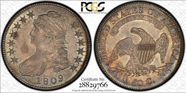 1809 50C O-102a MS61