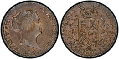 1859 25C Segovia AU53BN