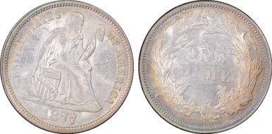 1877 10C MS62