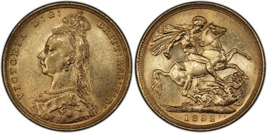 1892-S Sov S-3868C AU58