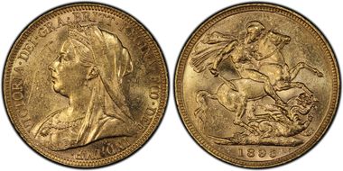 1895-M Sov S-3875 MS61