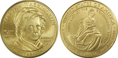 2007-W $10 Martha Washington MS69
