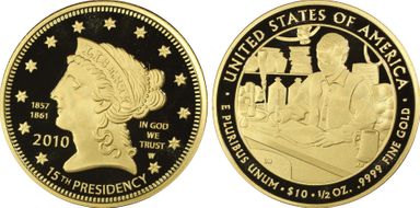 2010-W $10 Buchanan's Liberty PR69DCAM