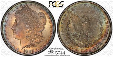 1882 $1 MS65