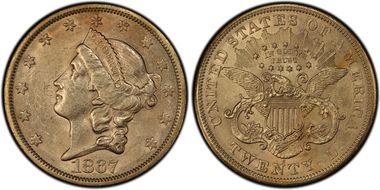 1867-S $20 Saddle Ridge Hoard N1