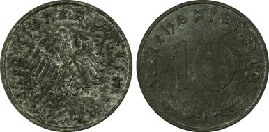 1948-F 10 Pfg J-375 MS64