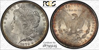1879-O $1 MS62