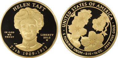2013-W $10 Helen Taft First Strike PR70DCAM