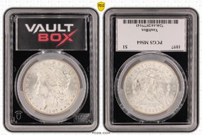 1897 $1 MS64