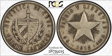 1915 20C Fine Reeding XF45