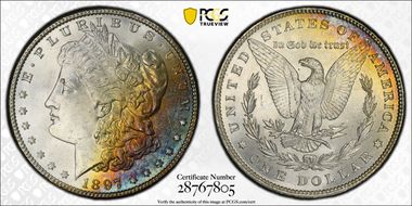 1897 $1 MS65