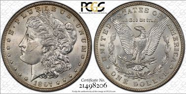 1897-O $1 MS63