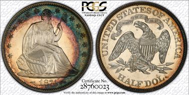 1874 50C Arrows PR64CAM