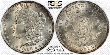 1888-S $1 MS66